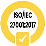 Here is our ISO/IEC 27001:2017 certification