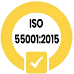 Here is our ISO 55001:2015 certification