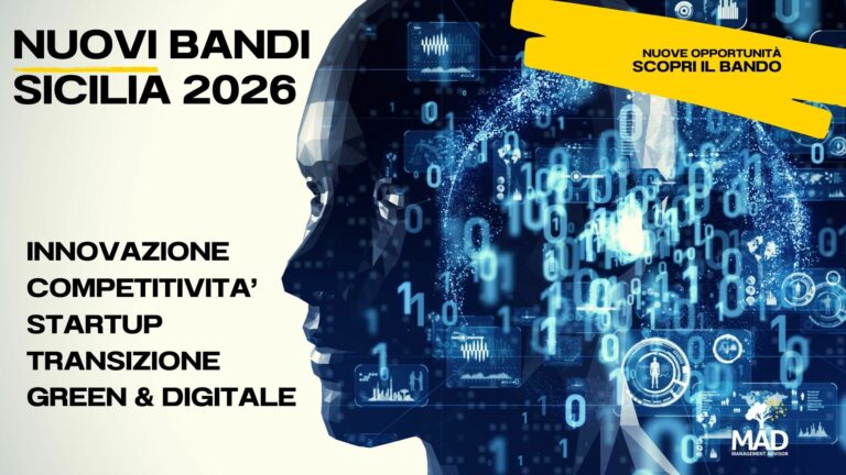 Sicilia: in arrivo i nuovi bandi PR FESR 2021–2027 su innovazione, competitività, startup, transizione green e digitale